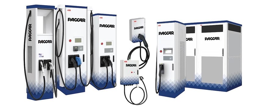 ABB et PACCAR (Peterbilt, Kenworth et DAF) offrent aux transporteurs de marchandises des solutions de recharge avancées pour camions électriques